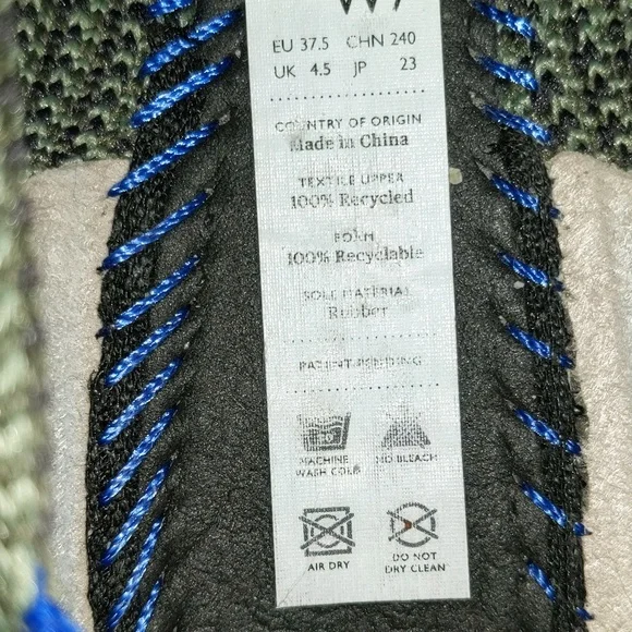 Rothy's Women's Size W7 The Point Green Camo Lightweight Slip On Flats China - Picture 6 of 10